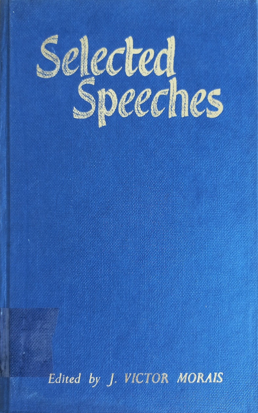 Selected Speeches